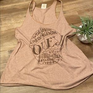 Vintage LIKE Obey tank top